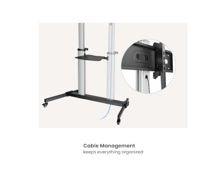 TV Stand: Vertex VX-TV-ST02 TV Stand 60"-100"